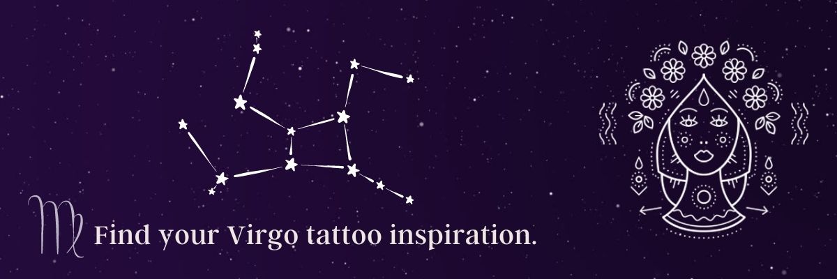 Practical And Creative Virgo Tattoo Guide - Ideas, Meanings and Inspiration  ♍ - Astro Tattoos