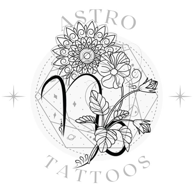 Strong Capricorn Tattoo Zodiac Tattoo Ideas - Tattoo Glee