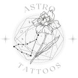Small Capricorn Narcissus Constellation Tattoo Design watermarked