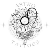Sunflower Mandala Leo Tattoo Design watermark