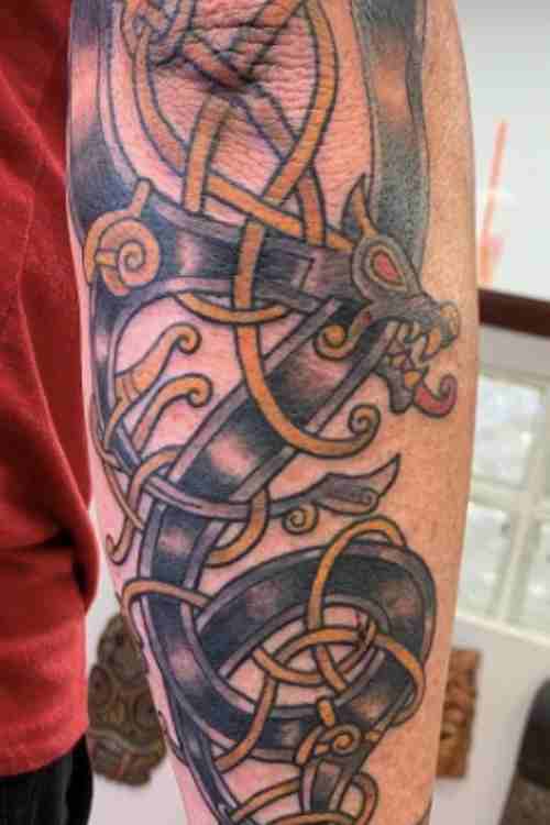Celtic Warrior Sleeve Tattoo: A Journey Through History, Mythology, and Art  | Celtic warrior tattoos, Celtic sleeve tattoos, Warrior tattoos